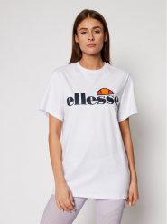 Ellesse T-Shirt Albany SGS03237 Biały Regular Fit. Białe t-shirty Ellesse, bez wzorów, z bawełny, bez kołnierzyka, bez ramiączek. Za 119.99 zł.