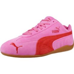 Buty PUMA YELLOW SPEEDCAT OG Rose. Czerwone buty trekkingowe Puma, bez wzorów, ze skóry, bez zapięcia, trekkingowe. Za 333.99 zł.