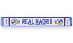 Szalik Real Madryt. Białe szaliki i kominy Real Madrid, bez wzorów, z bawełny. Za 99.00 zł.