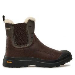 Śniegowce EMU Australia. Brązowe śniegowce Emu Australia, bez wzorów, bez zapięcia. Za 899.99 zł.