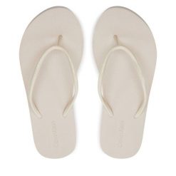 Japonki Calvin Klein. Brązowe japonki Calvin Klein, bez wzorów. Za 279.99 zł.