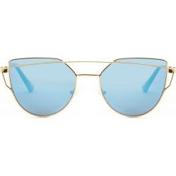 Niebieskie Okulary Cargo. Okulary przeciwsłoneczne marki Born2be. Za 39.99 zł.