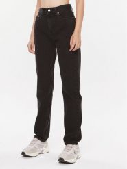 Calvin Klein Jeans Jeansy Authentic J20J221759 Czarny Straight Fit. Czarne jeansy Calvin Klein Jeans, bez wzorów, z bawełny. Za 349.00 zł.