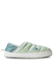 The North Face Kapcie W Thermoball Traction Mule VNF0A3V1HKIH1 Zielony. Zielone kapcie The North Face, bez wzorów, z materiału. Za 209.99 zł.