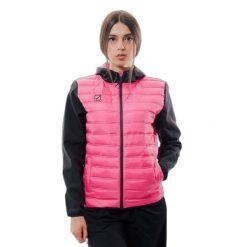 Damska kurtka z kapturem Givova Superior. Fioletowe kurtki narciarskie Givova, na zimę, bez wzorów, z puchu, z kapturem, narciarskie. Za 303.99 zł.