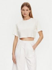 Max Mara T-Shirt 2516941098650 Écru Regular Fit. T-shirty Max Mara, xs, bez wzorów, z bawełny, bez kołnierzyka, bez ramiączek. Za 519.99 zł.