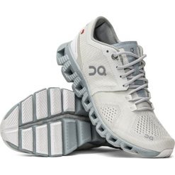 Buty treningowe damskie szare On Running Cloud X. Szare buty treningowe On Running, bez wzorów, z gumy, bez zapięcia, do biegania. Za 649.00 zł.