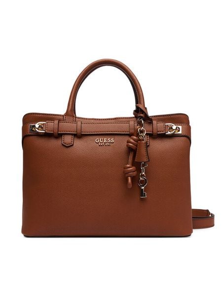 Guess Torebka Gregoria HWBG85 46070 Brązowy. Brązowe torebki klasyczne Guess, z aplikacjami, ze skóry, bez dodatków. Za 419.99 zł.