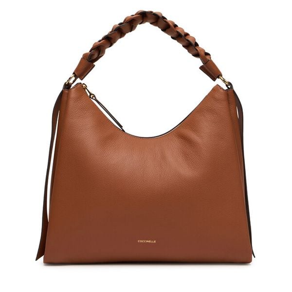 Torebka Coccinelle. Brązowe torebki klasyczne Coccinelle, bez wzorów, klasyczne, bez dodatków. Za 1,389.00 zł.