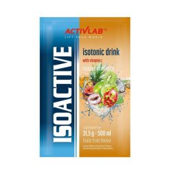 Isoactive izotonik funkcjonalny saszetka. Nerki i saszetki ACTIVLAB, bez wzorów, sportowe, bez dodatków. Za 1.49 zł.