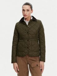 Barbour Kurtka przejściowa Deveron LQU1012OL51 Zielony Regular Fit. Zielone kurtki Barbour, bez wzorów, z syntetyku, bez kaptura. Za 789.99 zł.