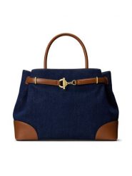 LAUREN RALPH LAUREN Torebka 431P04295001 Granatowy. Niebieskie torebki klasyczne Lauren Ralph Lauren, bez wzorów, z materiału, bez dodatków. Za 2,199.00 zł.