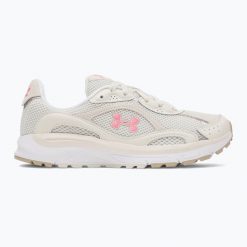 Buty treningowe damskie Under Armour Tech Runner summit white/summit. Białe buty treningowe Under Armour, bez wzorów, bez zapięcia, na fitness i siłownię. Za 399.99 zł.