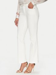 Guess Jeansy W5GA15 D5N71 Beżowy Skinny Fit. Brązowe jeansy Guess, z aplikacjami, z bawełny. Za 299.99 zł.