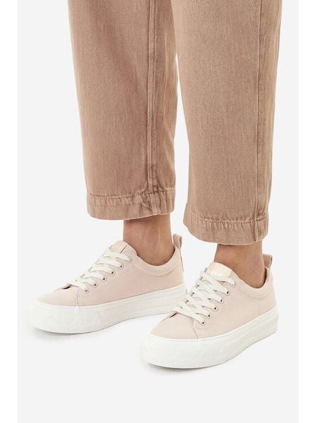 Roxy Trampki CWBEOB-V12908 Beżowy. Brązowe trampki Roxy, bez wzorów, z materiału, bez zapięcia. Za 119.99 zł.