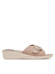 Go Soft Klapki LAH3T9092-3 Różowy. Czerwone klapki GO SOFT, bez wzorów, z materiału, bez obcasa, bez zapięcia. Za 119.99 zł.