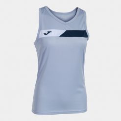 Damski tank top Joma. Niebieskie topy Joma, l, bez wzorów, bez kołnierzyka, bez ramiączek. Za 147.50 zł.