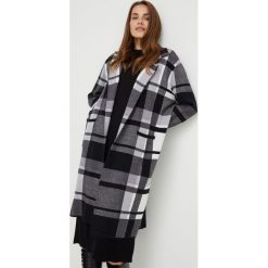 Answear Lab płaszcz damski kolor czarny przejściowy niezapinany. Czarne płaszcze Answear Lab, l, bez wzorów, z dzianiny, bez kaptura. Za 269.99 zł.