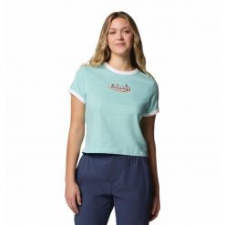 Columbia Koszulka Rolling Bend 2120001325. Niebieskie t-shirty sportowe Columbia, xs, bez wzorów, bez ramiączek. Za 78.99 zł.