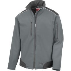 Kurtka Result Softshell Ripstop. Czarne kurtki RESULT, na lato, m, bez wzorów, z elastanu, bez kaptura. Za 227.80 zł.