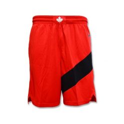 Spodenki Nike Toronto Raptors Swingman Shorts Road University. Czerwone szorty Nike, bez wzorów, sportowe. Za 224.99 zł.
