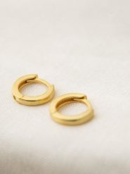 Lodie Silver Srebrne kolczyki-kreole rozmiar: onesize. Szare kolczyki Lodie Silver, srebrne. Za 70.41 zł.