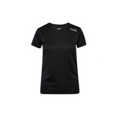 Koszulka damska DIADORA L. SS CORE TEE. Czarne t-shirty sportowe Diadora, l, bez wzorów, bez ramiączek. Za 34.99 zł.