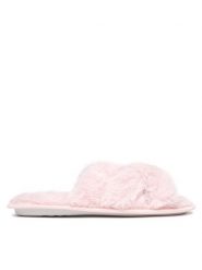 DeeZee Kapcie HHS-22JG-1006 Różowy. Czerwone kapcie DeeZee, bez wzorów, z materiału. Za 49.99 zł.