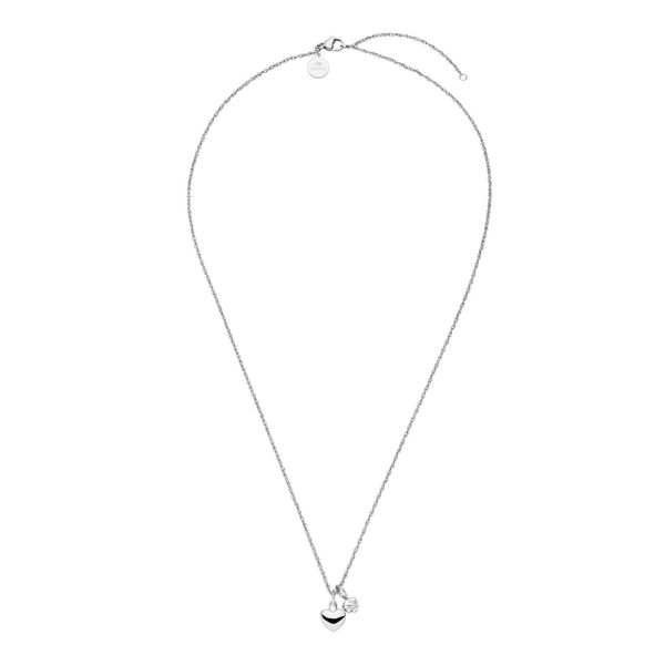 Purelei Purelei Naszyjnik Brave Naszyjniki 1 ct Damski. Białe naszyjniki Purelei, z materiału, z cyrkonią, pozłacane. Za 169.19 zł.