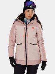 Kurtka Narciarska Damska Fundango Pemberton ECO Allmtn. Czerwone kurtki narciarskie FUNDANGO, na zimę, m, bez wzorów, z materiału, bez kaptura, narciarskie. Za 599.00 zł.