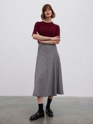 BGN Spódnica w kolorze czarno-białym rozmiar: 38. Czarne spódnice BGN, na imprezę, bez wzorów, midi. Za 122.96 zł.