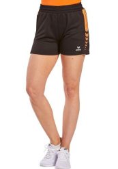 Spodenki Erima Six Wings wielokolorowe, kieszenie na zamek. Brązowe szorty sportowe Erima, bez wzorów, z gumy, na fitness i siłownię. Za 246.99 zł.