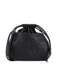 Beverly Hills Polo Club Torebka BHPC-K-042-06 Czarny. Czarne listonoszki Beverly Hills Polo Club, bez wzorów, z materiału, bez dodatków. Za 219.99 zł.