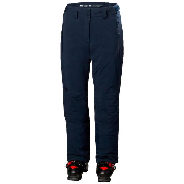 Spodnie narciarskie dla kobiet Helly Hansen Alphelia 2.0. Niebieskie spodnie narciarskie Helly Hansen, bez wzorów, z elastanu, narciarskie, primaloft. Za 936.00 zł.
