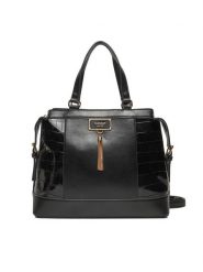 Monnari Torebka BAG5490 Czarny. Czarne torebki klasyczne Monnari, bez wzorów, ze skóry, bez dodatków. Za 159.99 zł.