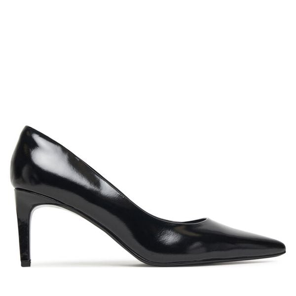Szpilki Calvin Klein. Czarne szpilki Calvin Klein, bez wzorów, bez obcasa, na szpilce, bez zapięcia. Za 584.99 zł.