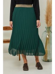 Curvy Lady Spódnica w kolorze zielonym rozmiar: 40/42. Zielone spódnice Curvy Lady, bez wzorów, klasyczne, maxi. Za 143.99 zł.