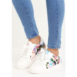 Białe Buty Sportowe Rock Flower. Buty sportowe lifestyle marki Born2be. Za 39.99 zł.