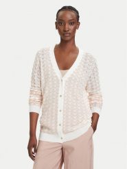 Fracomina Kardigan FS26ST8004K41501 Beżowy jasny Regular Fit. Brązowe swetry Fracomina, xl, bez wzorów, z lyocellu, bez ramiączek. Za 539.99 zł.