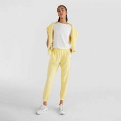 Koszulka sportowa damska O'neill Essentials. Białe t-shirty sportowe O'Neill, l, bez wzorów, z bawełny, bez ramiączek. Za 138.99 zł.