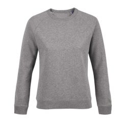 Bluza damska Sol's Nelson. Szare bluzy bez kaptura SOL'S, s, bez wzorów, bez kaptura, do jazdy konnej. Za 193.00 zł.