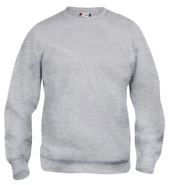 Clique Basic Roundneck Junior bluza junior z okrągłym dekoltem szara melanż –. Szare bluzy CLIQUE, bez wzorów, z bawełny, bez kaptura. Za 139.00 zł.