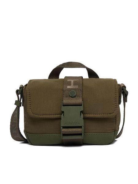 Hunter Saszetka CEO-HTR-XC-008-08 Khaki. Brązowe nerki i saszetki Hunter, bez wzorów, z materiału, bez dodatków. Za 102.99 zł.