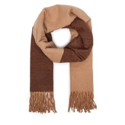 Szalik Guess. Brązowe szaliki i kominy Guess, z aplikacjami. Za 194.99 zł.