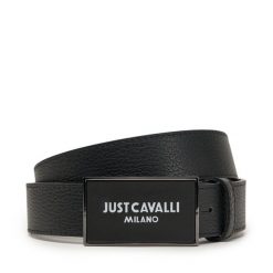 Pasek Damski Just Cavalli. Czarne paski Just Cavalli, bez wzorów. Za 239.99 zł.