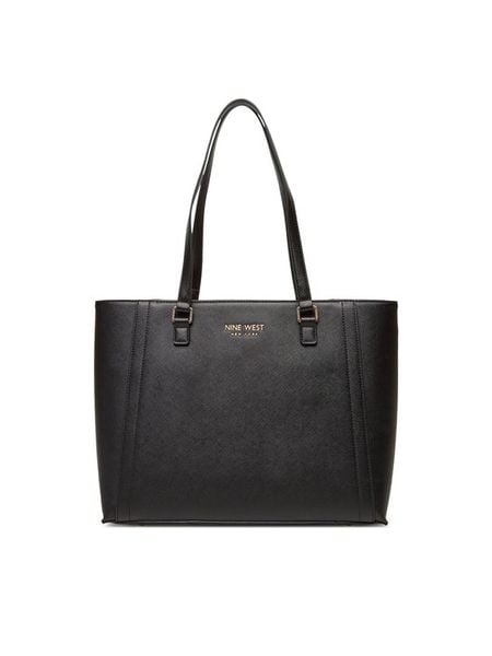 Nine West Torebka CEO-Midtown Maven-LX9844 Czarny. Czarne torebki klasyczne Nine West, bez wzorów, z materiału, bez dodatków. Za 299.99 zł.