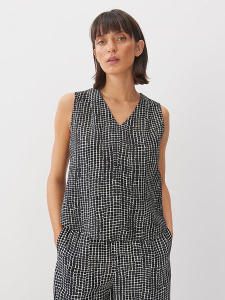 Someday Bluzka w kolorze czarno-białym rozmiar: 40. Białe bluzki someday., bez wzorów, bez kołnierzyka, bez ramiączek. Za 118.28 zł.