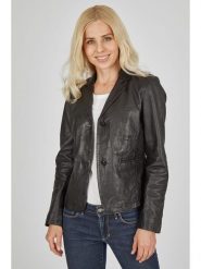 7eleven Skórzana kurtka w kolorze czarnym rozmiar: 38. Czarne kurtki 7eleven, bez wzorów, ze skóry, bez kaptura. Za 500.99 zł.