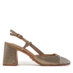Sandały Steve Madden. Żółte sandały Steve Madden, bez wzorów, bez obcasa, na słupku, bez zapięcia. Za 559.99 zł.