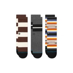 Skarpety turystyczne Stance We Were Young 3 Pack. Czarne skarpetki Stance, bez wzorów. Za 92.99 zł.